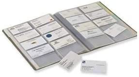 Business cards book holds up to 600