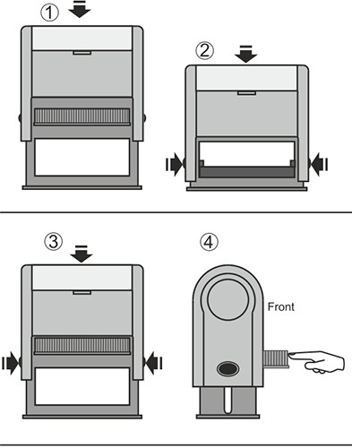 Self Inking Stamp Kit