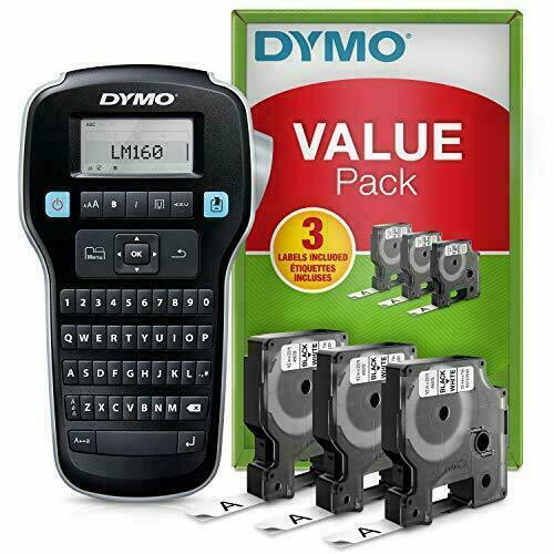 DYMO Label Printer LM160 + 3 D1 TAPES