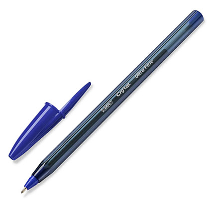 Bic Cristal Exact Fine Point Pen Blue