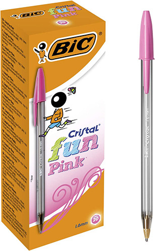 Bic Cristal Fun Ballpen Pink
