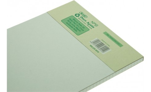 A6 Draft Pad Squared Recycled Paper