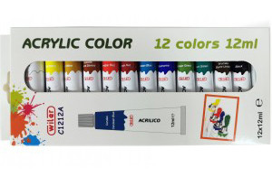 Acrylic Paints Set of 12