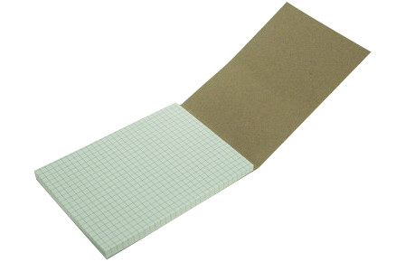 A6 Draft Pad Squared Recycled Paper