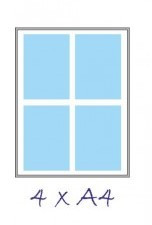 External Magnetic White Board 49 x 66.5cm