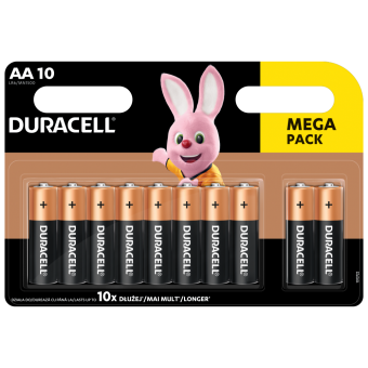 Battery AA 'Duracell'
Pack of 10