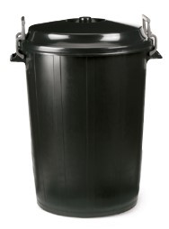 Bin 100 ltrs Black
