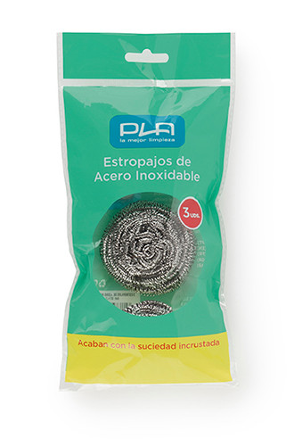 Stainless Steel Scouring Pads
Pack of 3