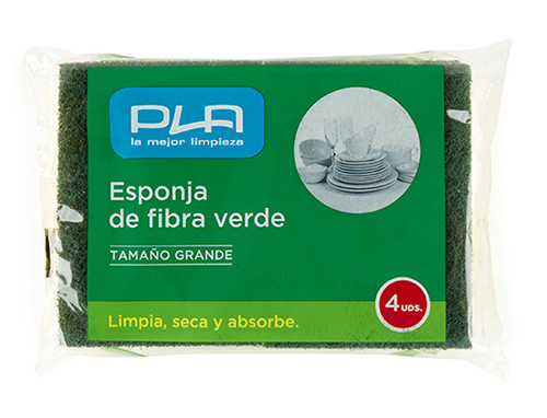 Scouring Pad with Sponge  
Pack of 4