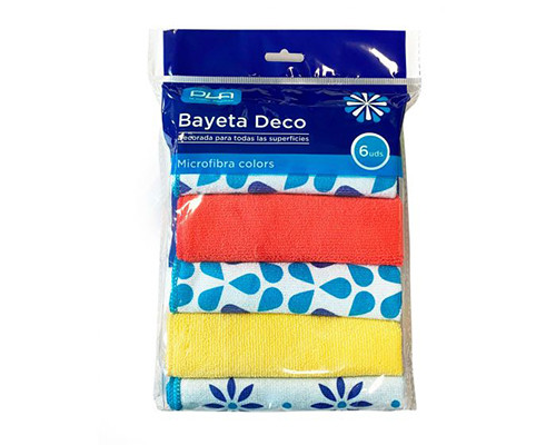 Microfiber Cloths
Pack of 6
