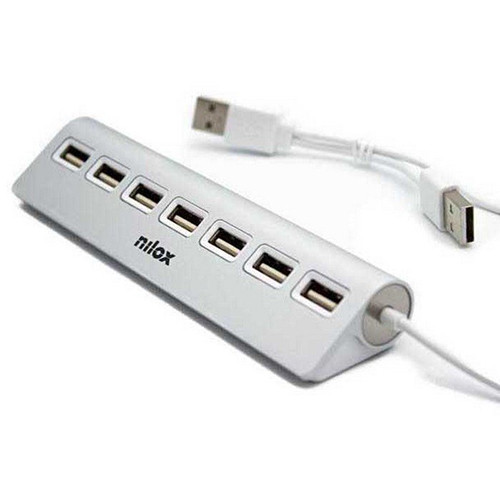 7 PORT USB 2.0 Aluminium Hub