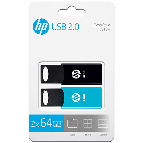 64GB USB Flash Drives (Pendrives) 
Pack of 2