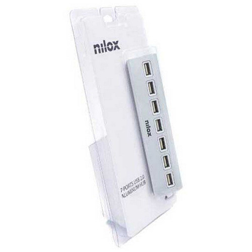 7 PORT USB 2.0 Aluminium Hub