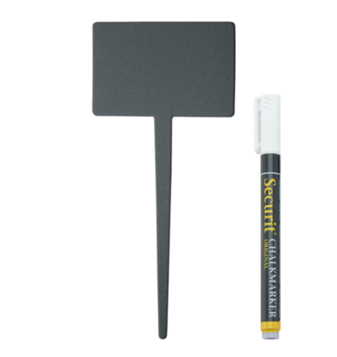 Silhouette Tag Rectangle 
Pack of 5 incl Chalk Marker
