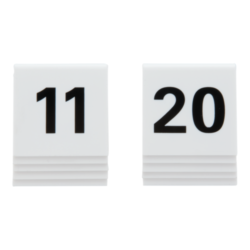 Table Signs 11 to 20