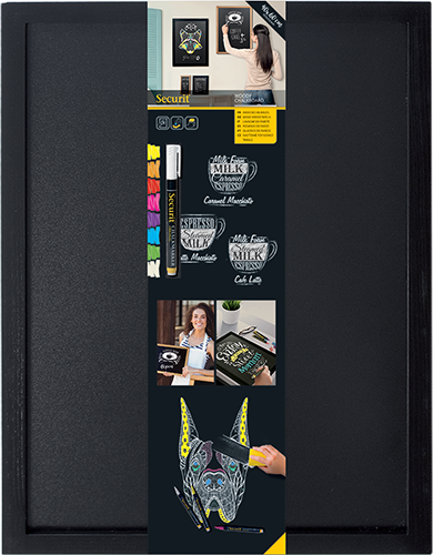 Wall Board 60 x 40 x 1cm incl Chalk Marker