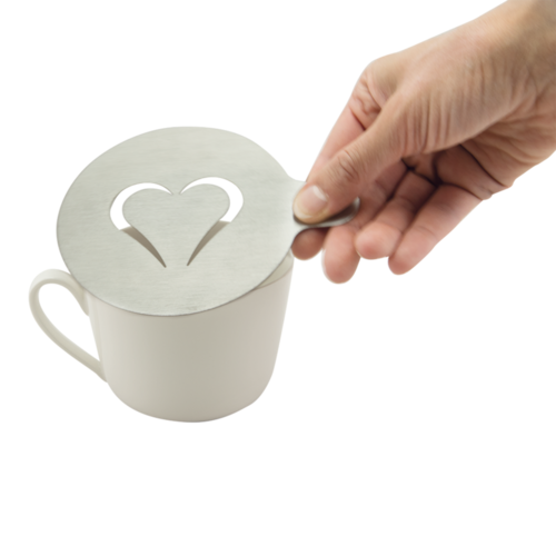 Coffee Stencils 'Heart & Smiley'