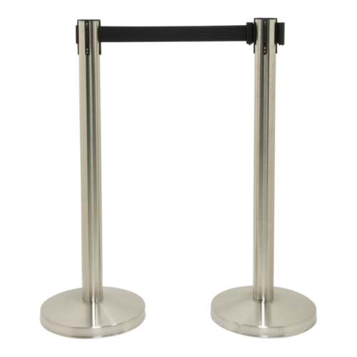 Retractable Strap Barriers Set of 2