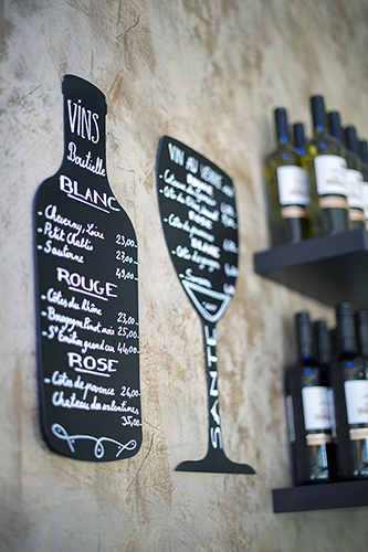 Silhouette Board 'Bottle'