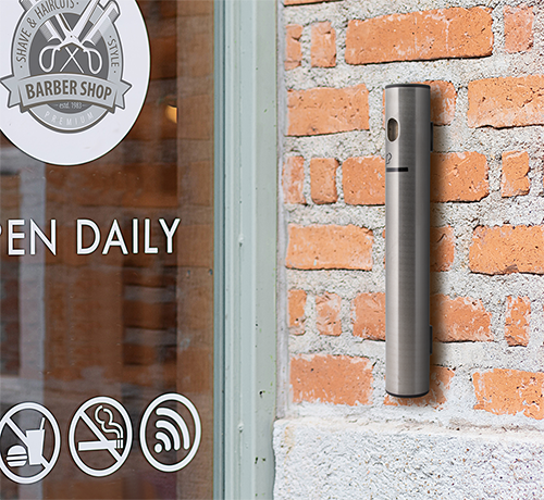 Smoker Pole Wall Mounted