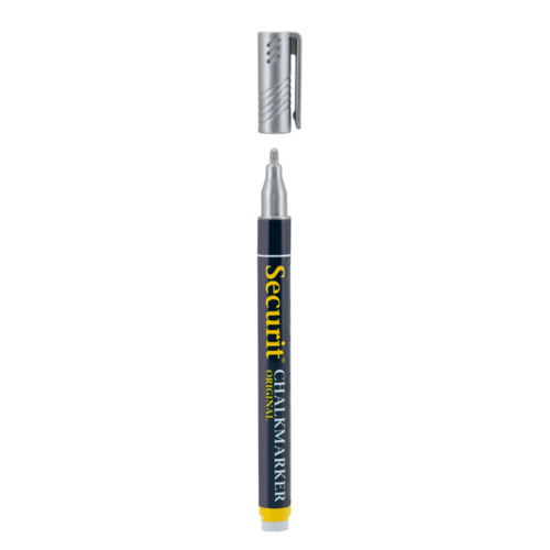 Liquid Chalk Markers Fine Tip Silver