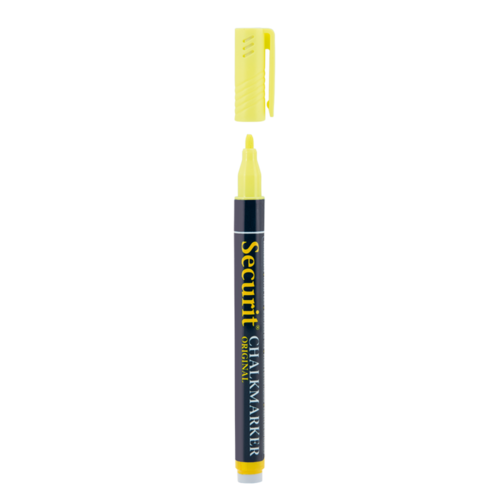 Liquid Chalk Markers Fine Tip Yellow