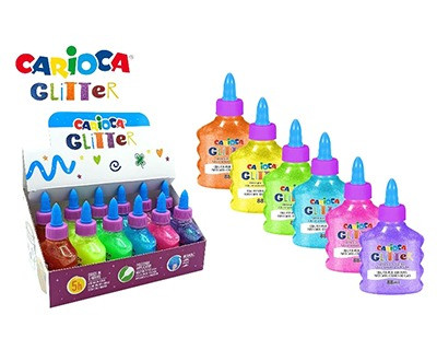 Glitter Glue Neon Colours
Box of 12