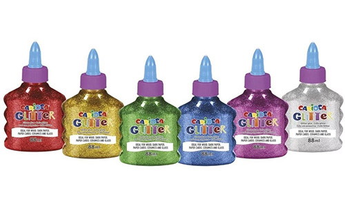 Glitter Glue Dark Colours
Box of 12