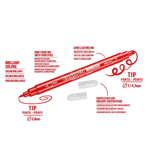 Birello Double Tip Colouring Pens 
Pack of 30