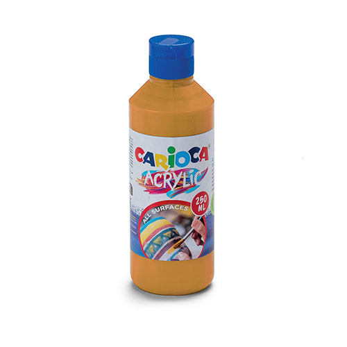Acrylic Paint 'Carioca' 250ml Gold