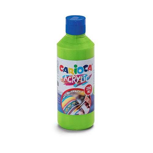 Acrylic Paint 'Carioca' 250ml Bright Green