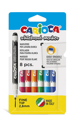 Whiteboard Markers Fine Tip
Pack of 8