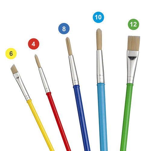 Paint Brushes Set of 5