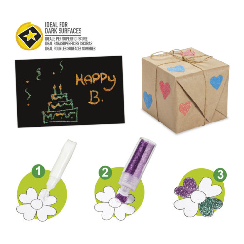 Glitter Powder 'Spark' 
Pack of 6