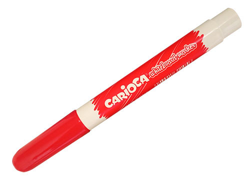 Carioca Whiteboard Marker Red Bullet Tip