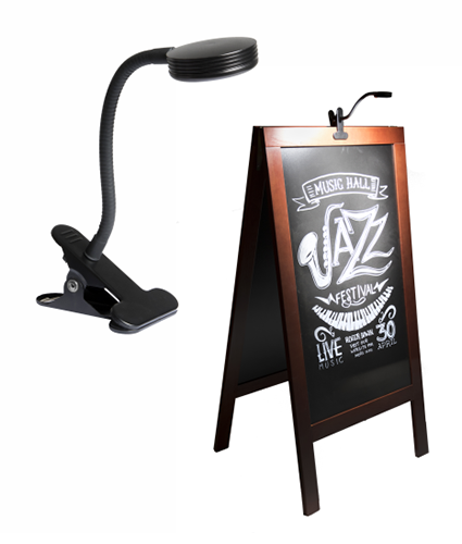 Waterproof LED Lamp with Clip
