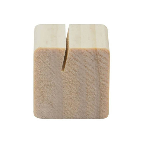 Tag Holder 'Wood' 
Pack of 6