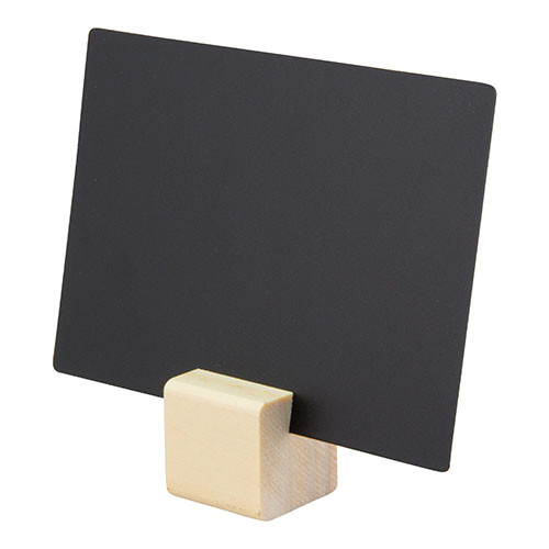 Tag Holder 'Wood' 
Pack of 6
