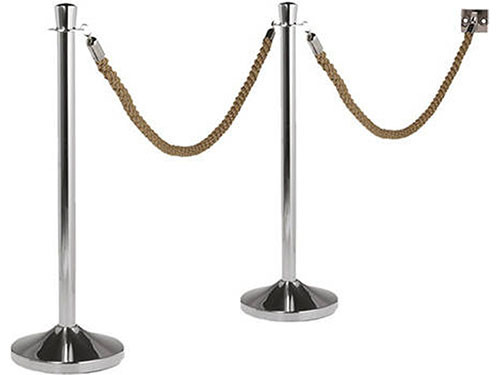 Wall Hook for Rope Barrier System