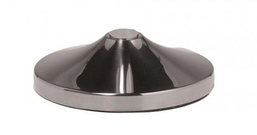 Chrome Base for Rope Barrier System