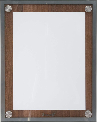 Display Information A4 Walnut