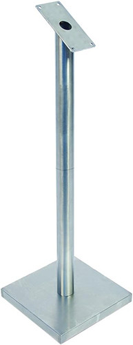 Display Pole & Base Stainless Steel 85cm