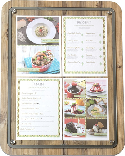 Display Information A2 Oak