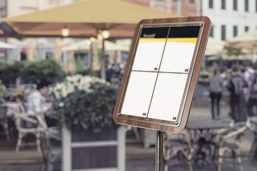 Display Information A2 Walnut