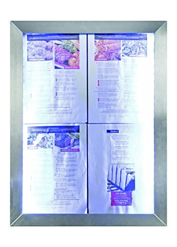 Display Information A2 Stainless Steel incl LED Lights