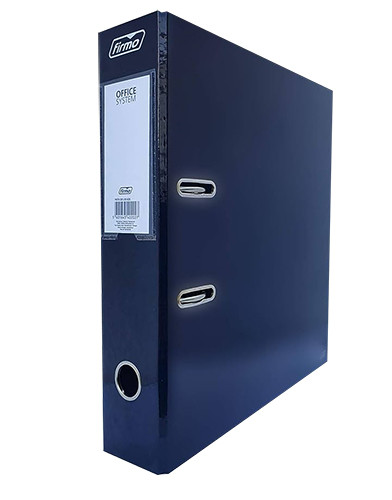 Firmo Plastic Lever Arch File Dark Blue 8cm