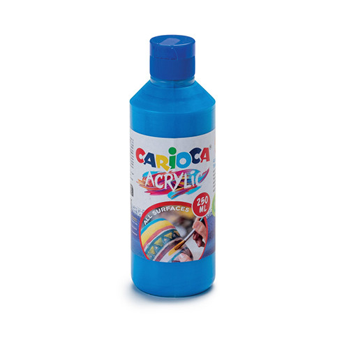 Acrylic Paint 'Carioca' 250ml Blue