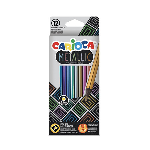 Pencil Colours Metallic by 12