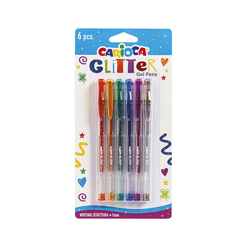 Glitter Gel Pens
Pack of 6