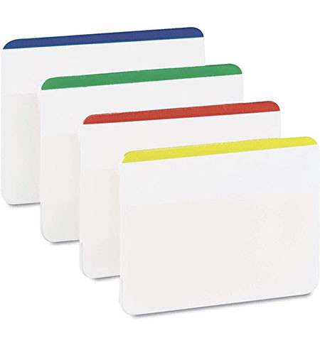 Index Tabs Plastic 50.8 x 38mm